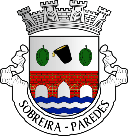 Brasão da freguesia de Sobreira - Sobreira civil parish, coat-of-arms Brasão da freguesia de Sobreira - Sobreira civil parish, coat-of-arms
