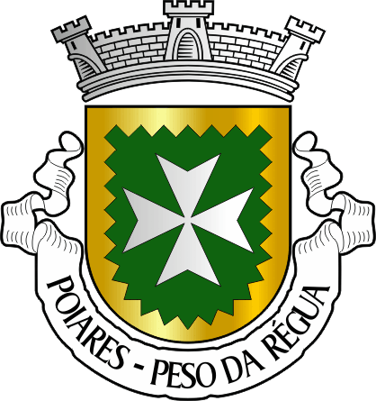 Brasão da antiga freguesia de Poiares - Poiares former civil parish, coat-of-arms Brasão da antiga freguesia de Poiares - Poiares former civil parish, coat-of-arms