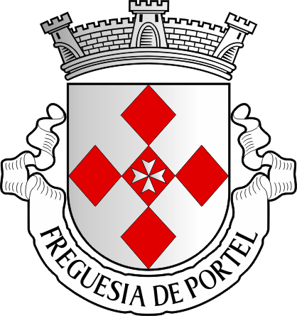 Brasão da freguesia de Portel - Portel civil parish, coat-of-arms