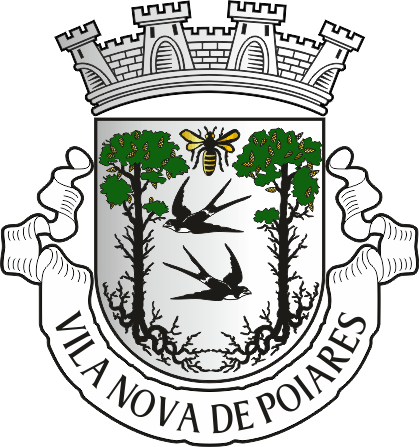 Brasão do Município de Vila Nova de Poiares - Vila Nova de Poiares municipal coat-of-arms Brasão do Município de Vila Nova de Poiares - Vila Nova de Poiares municipal coat-of-arms