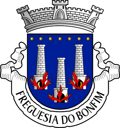 Brasão da freguesia do Bonfim - Bonfim civil parish, coat-of-arms Brasão da freguesia do Bonfim - Bonfim civil parish, coat-of-arms
