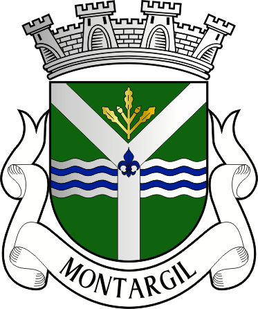 Brasão da freguesia de Montargil - Montargil civil parish, coat-of-arms Brasão da freguesia de Montargil - Montargil civil parish, coat-of-arms
