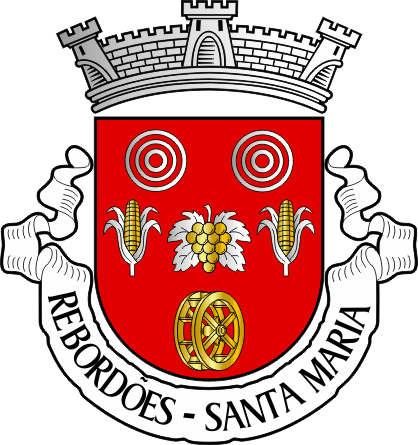 Brasão da freguesia de Rebordões (Santa Maria) - Rebordões (Santa Maria) civil parish, coat-of-arms Brasão da freguesia de Rebordões (Santa Maria) - Rebordões (Santa Maria) civil parish, coat-of-arms