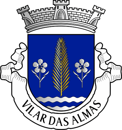 Brasão da antiga freguesia de Vilar das Almas - Vilar das Almas former civil parish, coat-of-arms Brasão da antiga freguesia de Vilar das Almas - Vilar das Almas former civil parish, coat-of-arms
