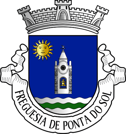 Brasão da freguesia de Ponta do Sol - Ponta do Sol civil parish, coat-of-arms Brasão da freguesia de Ponta do Sol - Ponta do Sol civil parish, coat-of-arms