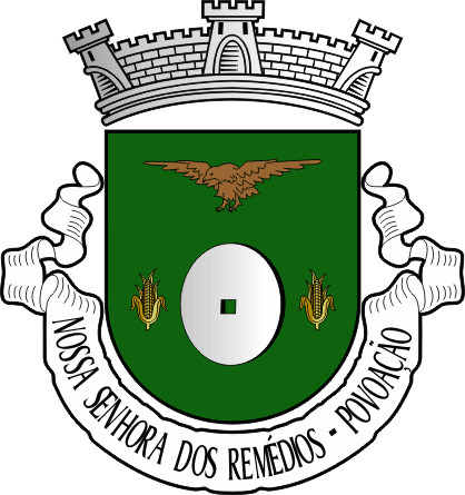 Brasão da freguesia de Nossa Senhora dos Remédios - Nossa Senhora dos Remédios civil parish, coat-of-arms