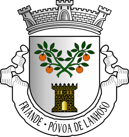 Brasão da antiga freguesia de Friande - Friande former civil parish, coat-of-arms Brasão da antiga freguesia de Friande - Friande former civil parish, coat-of-arms