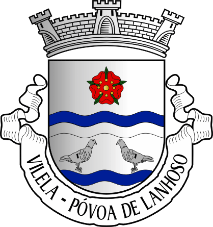 Brasão da freguesia de Vilela - Vilela civil parish, coat-of-arms