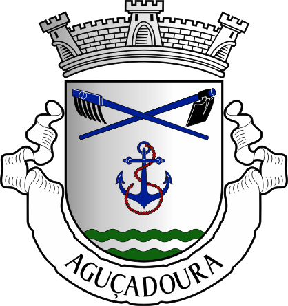 Brasão da antiga freguesia de Aguçadoura - Aguçadoura former civil parish, coat-of-arms