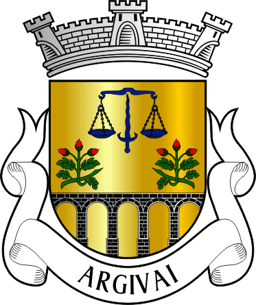 Brasão da antiga freguesia de Argivai - Argivai former civil parish, coat-of-arms