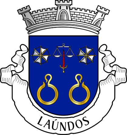 Brasão da freguesia do Laúndos - Laúndos civil parish, coat-of-arms