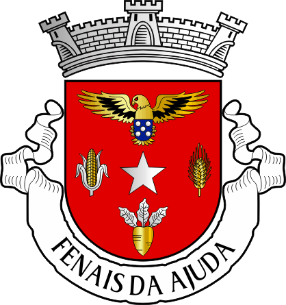 Brasão da freguesia de Fenais da Ajuda - Fenais da Ajuda civil parish, coat-of-arms Brasão da freguesia de Fenais da Ajuda - Fenais da Ajuda civil parish, coat-of-arms
