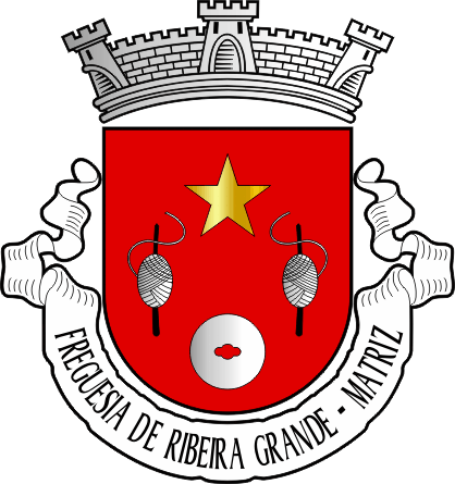 Brasão da freguesia de Ribeira Grande (Matriz) - Ribeira Grande (Matriz) civil parish, coat-of-arms Brasão da freguesia de Ribeira Grande (Matriz) - Ribeira Grande (Matriz) civil parish, coat-of-arms