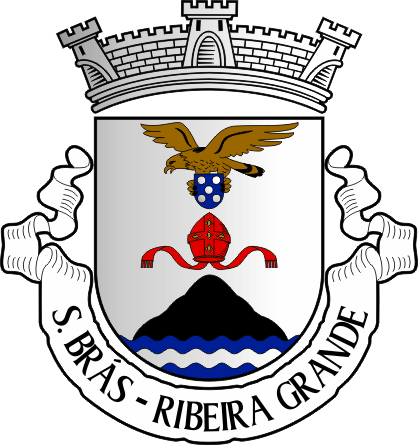 Brasão da freguesia de São Brás - São Brás civil parish, coat-of-arms Brasão da freguesia de São Brás - São Brás civil parish, coat-of-arms