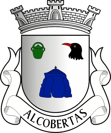 Brasão da freguesia da Alcobertas - Alcobertas civil parish, coat-of-arms Brasão da freguesia da Alcobertas - Alcobertas civil parish, coat-of-arms