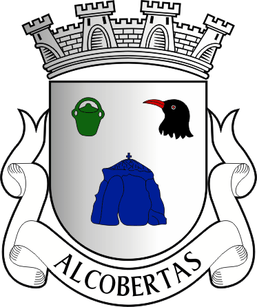 Brasão da freguesia da Alcobertas - Alcobertas civil parish, coat-of-arms Brasão da freguesia da Alcobertas - Alcobertas civil parish, coat-of-arms