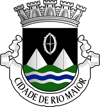 Brasão do Município de Rio Maior - Rio Maior municipal coat-of-arms