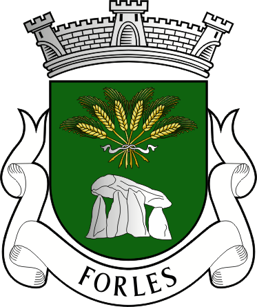 Brasão da antiga freguesia de Forles - Forles former civil parish, coat-of-arms Brasão da antiga freguesia de Forles - Forles former civil parish, coat-of-arms