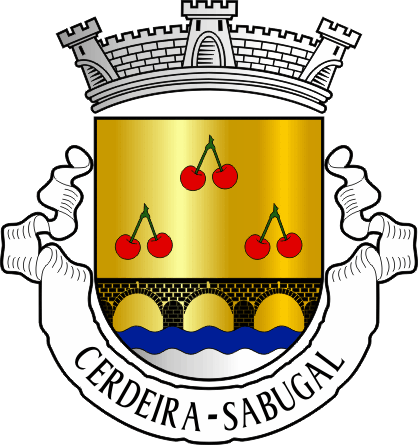 Brasão da freguesia de Cerdeira - Cerdeira civil parish, coat-of-arms Brasão da freguesia de Cerdeira - Cerdeira civil parish, coat-of-arms