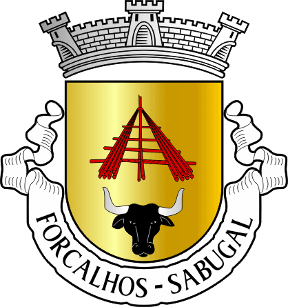 Brasão da antiga freguesia de Forcalhos - Forcalhos former civil parish, coat-of-arms Brasão da antiga freguesia de Forcalhos - Forcalhos former civil parish, coat-of-arms