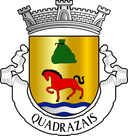 Brasão da freguesia de Quadrazais - Quadrazais civil parish, coat-of-arms