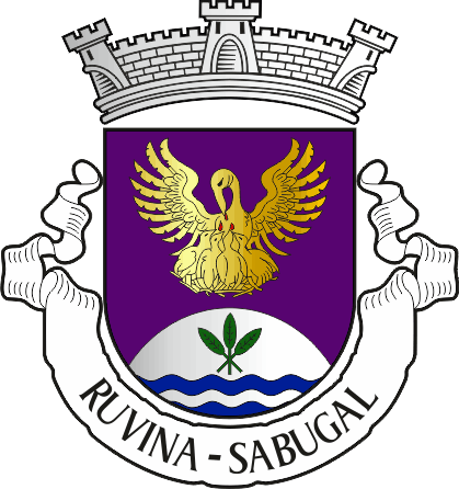 Brasão da antiga freguesia de Ruvina - Ruvina former civil parish, coat-of-arms Brasão da antiga freguesia de Ruvina - Ruvina former civil parish, coat-of-arms