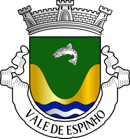 Brasão da freguesia de Vale de Espinho - Vale de Espinho civil parish, coat-of-arms Brasão da freguesia de Vale de Espinho - Vale de Espinho civil parish, coat-of-arms