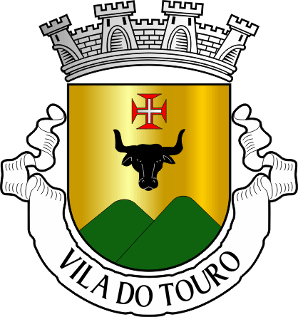 Brasão da freguesia de Vila do Touro - Vila do Touro civil parish, coat-of-arms Brasão da freguesia de Vila do Touro - Vila do Touro civil parish, coat-of-arms