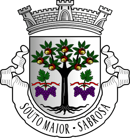 Brasão da freguesia de Souto Maior - Souto Maior civil parish, coat-of-arms Brasão da freguesia de Souto Maior - Souto Maior civil parish, coat-of-arms