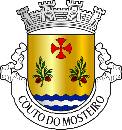 Brasão da antiga freguesia de Couto do Mosteiro - Couto do Mosteiro former civil parish, coat-of-arms Brasão da antiga freguesia de Couto do Mosteiro - Couto do Mosteiro former civil parish, coat-of-arms