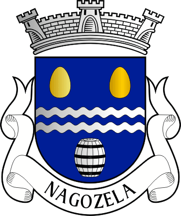 Brasão da antiga freguesia de Nagozela - Nagozela former civil parish, coat-of-arms Brasão da antiga freguesia de Nagozela - Nagozela former civil parish, coat-of-arms