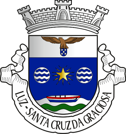 Brasão da freguesia de Luz - Luz civil parish, coat-of-arms Brasão da freguesia de Luz - Luz civil parish, coat-of-arms