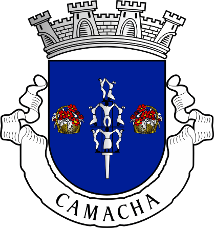 Brasão da freguesia de Camacha - Camacha civil parish, coat-of-arms Brasão da freguesia de Camacha - Camacha civil parish, coat-of-arms