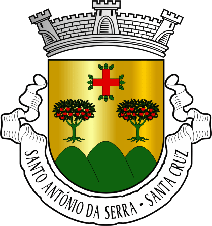 Brasão da freguesia de Santo António da Serra - Santo António da Serra civil parish, coat-of-arms Brasão da freguesia de Santo António da Serra - Santo António da Serra civil parish, coat-of-arms