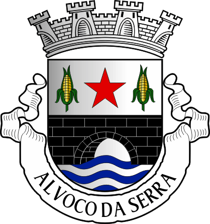 Brasão da freguesia de Alvoco da Serra - Alvoco da Serra civil parish, coat-of-arms