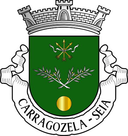 Brasão da antiga freguesia de Carragozela - Carragozela former civil parish, coat-of-arms