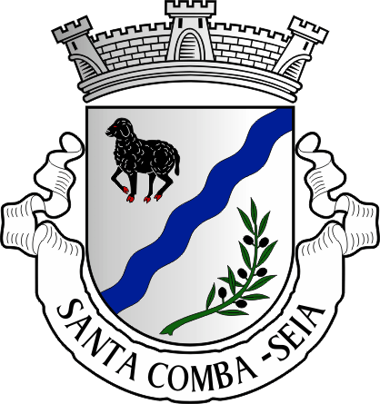 Brasão da freguesia de Santa Comba - Santa Comba civil parish, coat-of-arms