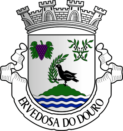 Brasão da freguesia de Ervedosa do Douro - Ervedosa do Douro civil parish, coat-of-arms Brasão da freguesia de Ervedosa do Douro - Ervedosa do Douro civil parish, coat-of-arms