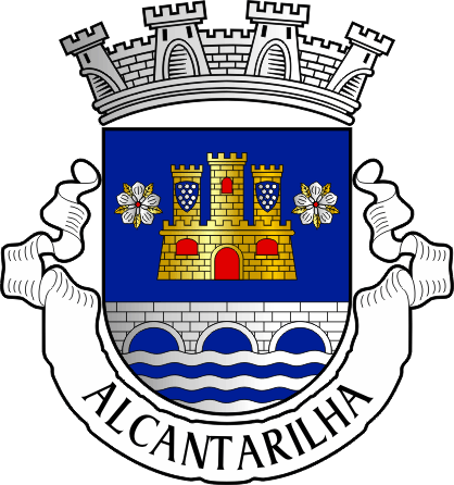 Brasão da antiga freguesia de Alcantarilha - Alcantarilha former civil parish, coat-of-arms Brasão da antiga freguesia de Alcantarilha - Alcantarilha former civil parish, coat-of-arms