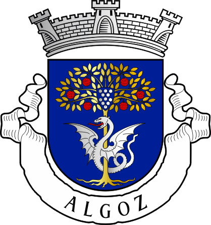 Brasão da antiga freguesia de Algoz - Algoz former civil parish, coat-of-arms Brasão da antiga freguesia de Algoz - Algoz former civil parish, coat-of-arms