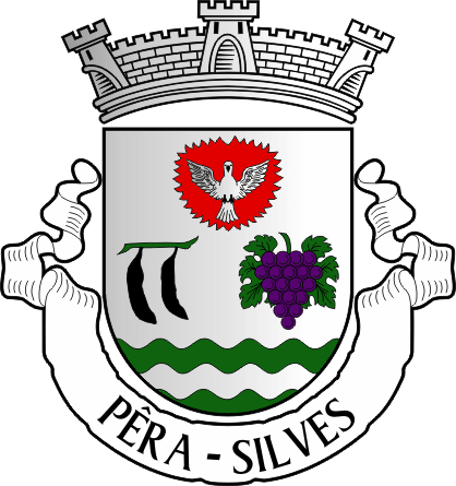 Brasão da antiga freguesia de Pêra - Pêra former civil parish, coat-of-arms Brasão da antiga freguesia de Pêra - Pêra former civil parish, coat-of-arms