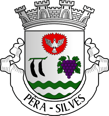 Brasão da antiga freguesia de Pêra - Pêra former civil parish, coat-of-arms Brasão da antiga freguesia de Pêra - Pêra former civil parish, coat-of-arms
