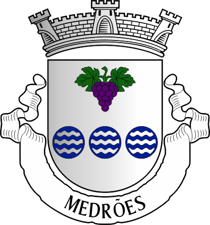 Brasão da freguesia de Medrões - Medrões civil parish, coat-of-arms Brasão da freguesia de Medrões - Medrões civil parish, coat-of-arms