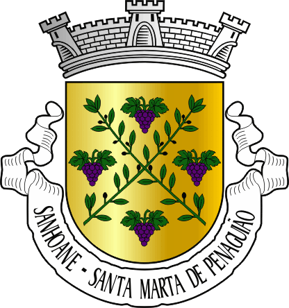 Brasão da antiga freguesia de Sanhoane - Sanhoane former civil parish, coat-of-arms Brasão da antiga freguesia de Sanhoane - Sanhoane former civil parish, coat-of-arms