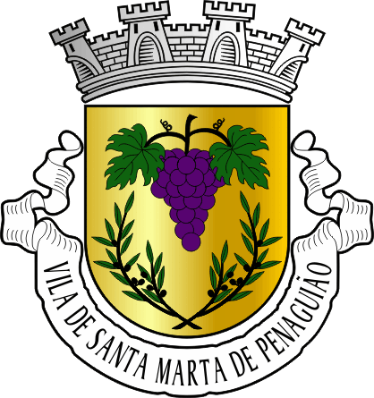 Brasão do Município de Santa Marta de Penaguião - Santa Marta de Penaguião municipal coat-of-arms Brasão do Município de Santa Marta de Penaguião - Santa Marta de Penaguião municipal coat-of-arms