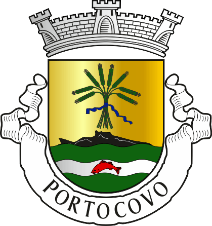 Brasão da freguesia de Porto Covo - Porto Covo civil parish, coat-of-arms Brasão da freguesia de Porto Covo - Porto Covo civil parish, coat-of-arms