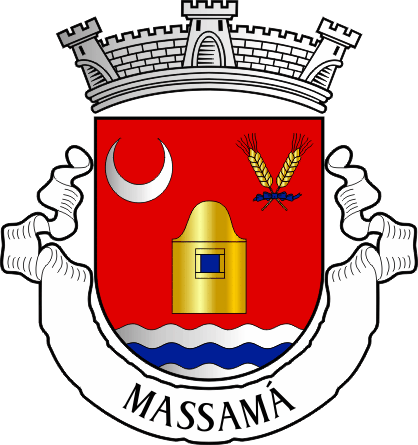 Brasão da antiga freguesia de Massamá - Massamá former civil parish, coat-of-arms Brasão da antiga freguesia de Massamá - Massamá former civil parish, coat-of-arms