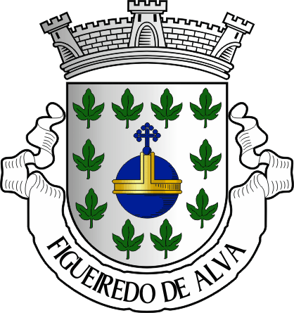 Brasão da freguesia de Figueiredo de Alva - Figueiredo de Alva civil parish, coat-of-arms Brasão da freguesia de Figueiredo de Alva - Figueiredo de Alva civil parish, coat-of-arms