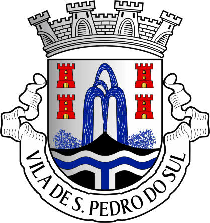 Brasão do Município de São Pedro do Sul - São Pedro do Sul municipal coat-of-arms Brasão do Município de São Pedro do Sul - São Pedro do Sul municipal coat-of-arms