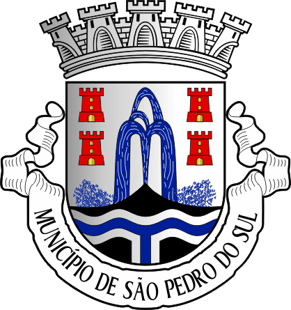 Brasão do Município de São Pedro do Sul - São Pedro do Sul municipal coat-of-arms Brasão do Município de São Pedro do Sul - São Pedro do Sul municipal coat-of-arms
